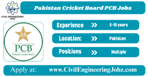 Pakistan Cricket Board Jobs