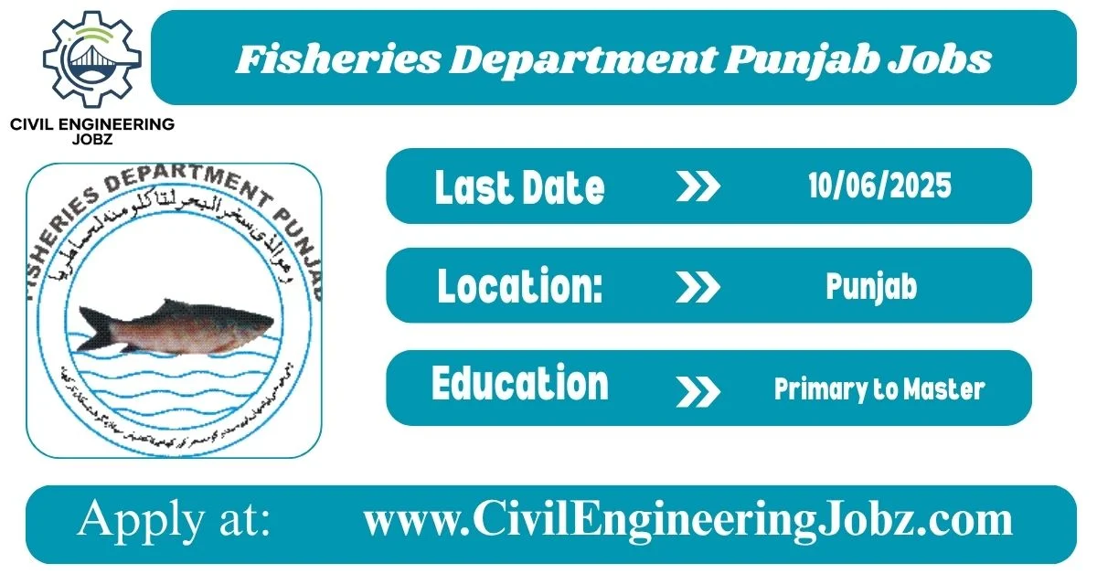 Fisheries Department Punjab Jobs