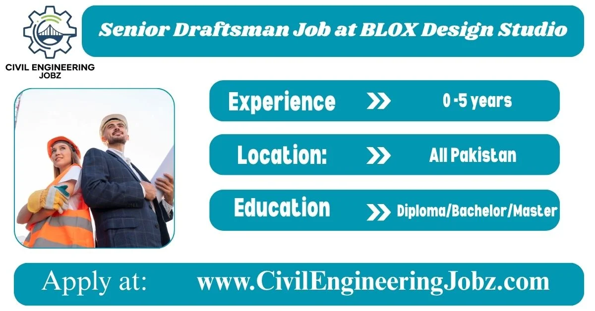 Senior Draftsman Job at BLOX Design Studio