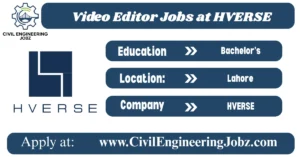Video Editor Jobs at HVERSE