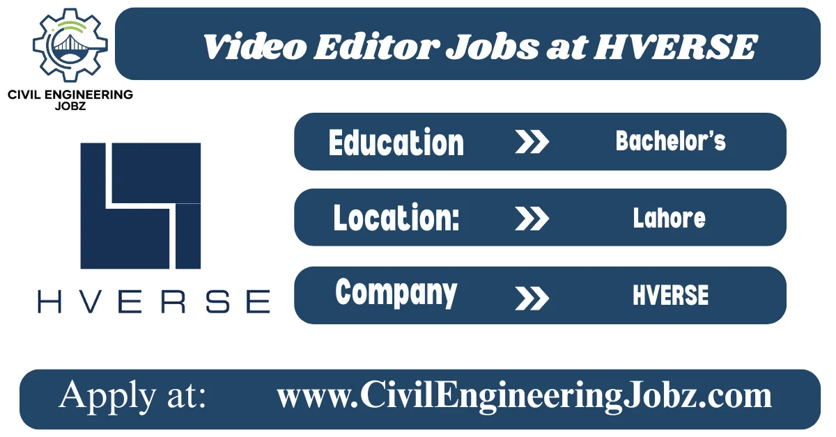Video Editor Jobs at HVERSE