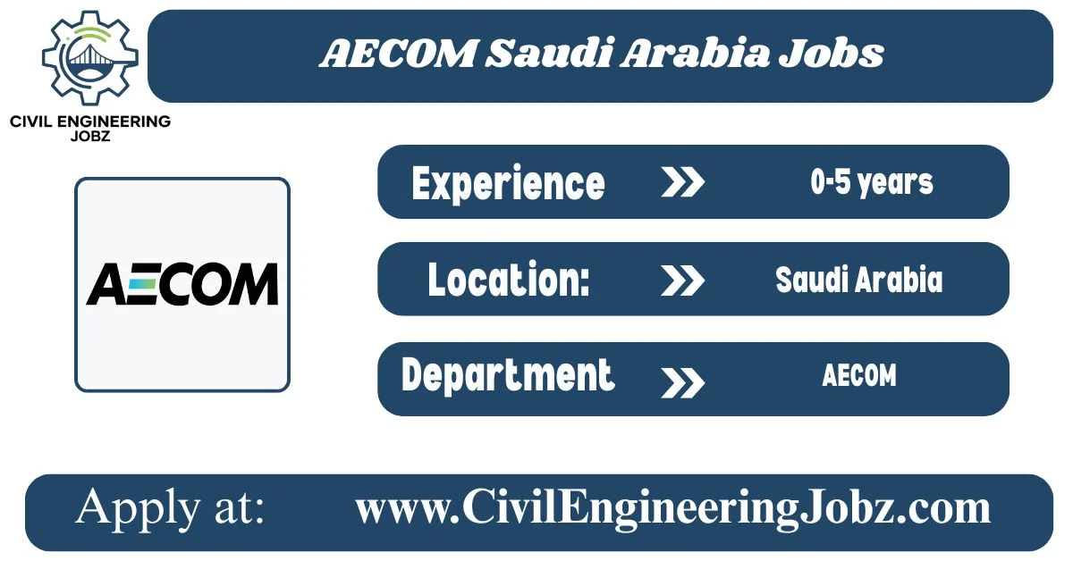 AECOM Saudi Arabia Jobs