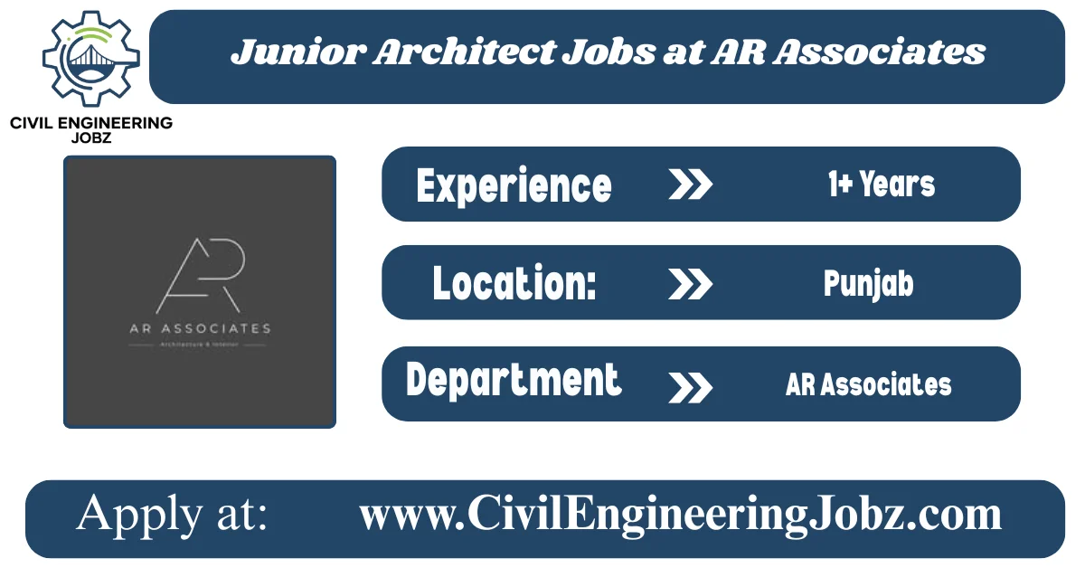 Junior Architect Jobs at AR Associates