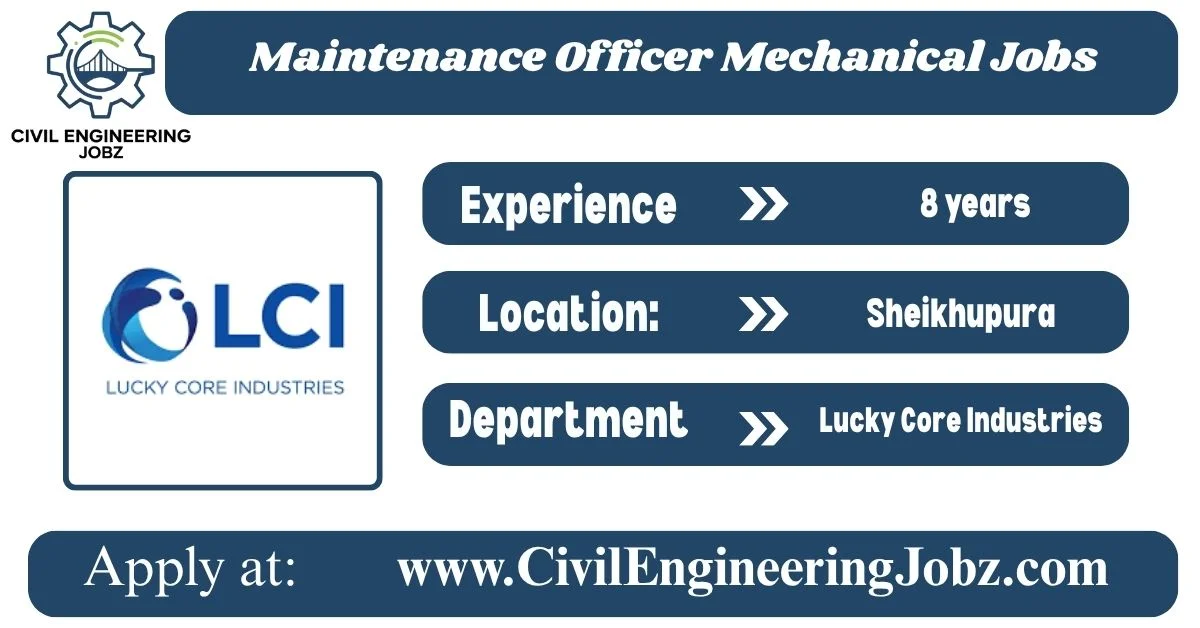 Maintenance Officer Mechanical Jobs