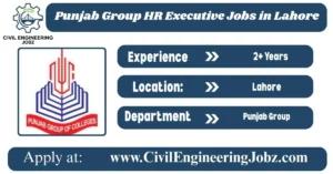 Punjab Group HR Executive Jobs