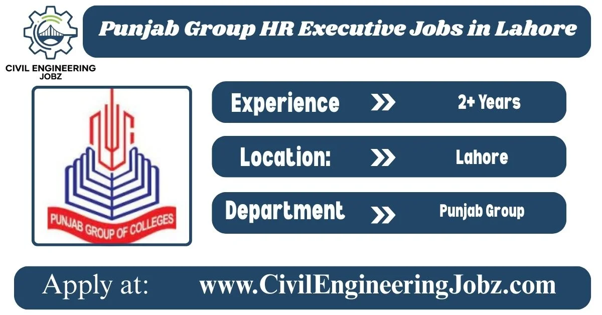 Punjab Group HR Executive Jobs