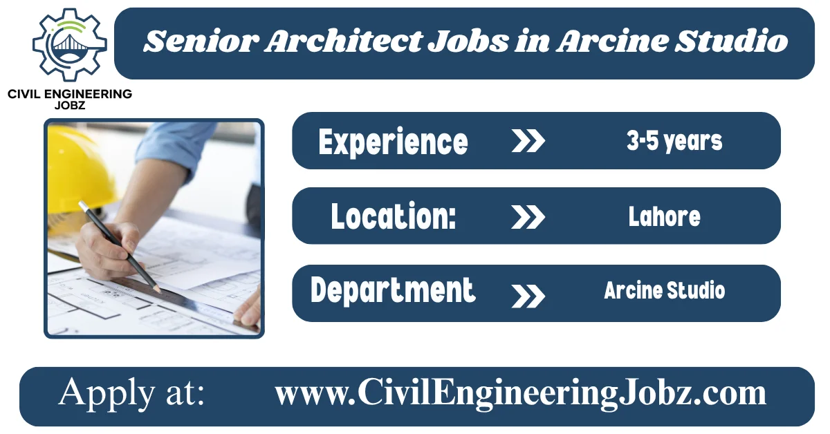 Senior Architect Jobs in Arcine Studio