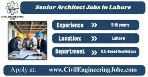 Senior Architect Jobs in Lahore