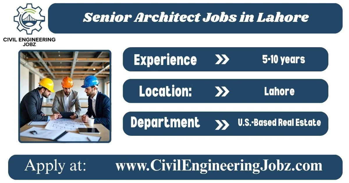 Senior Architect Jobs in Lahore
