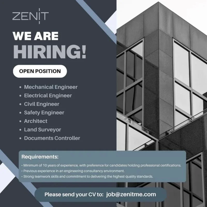 Advertisement for the Safety Engineer Jobs in Saudi Arabia