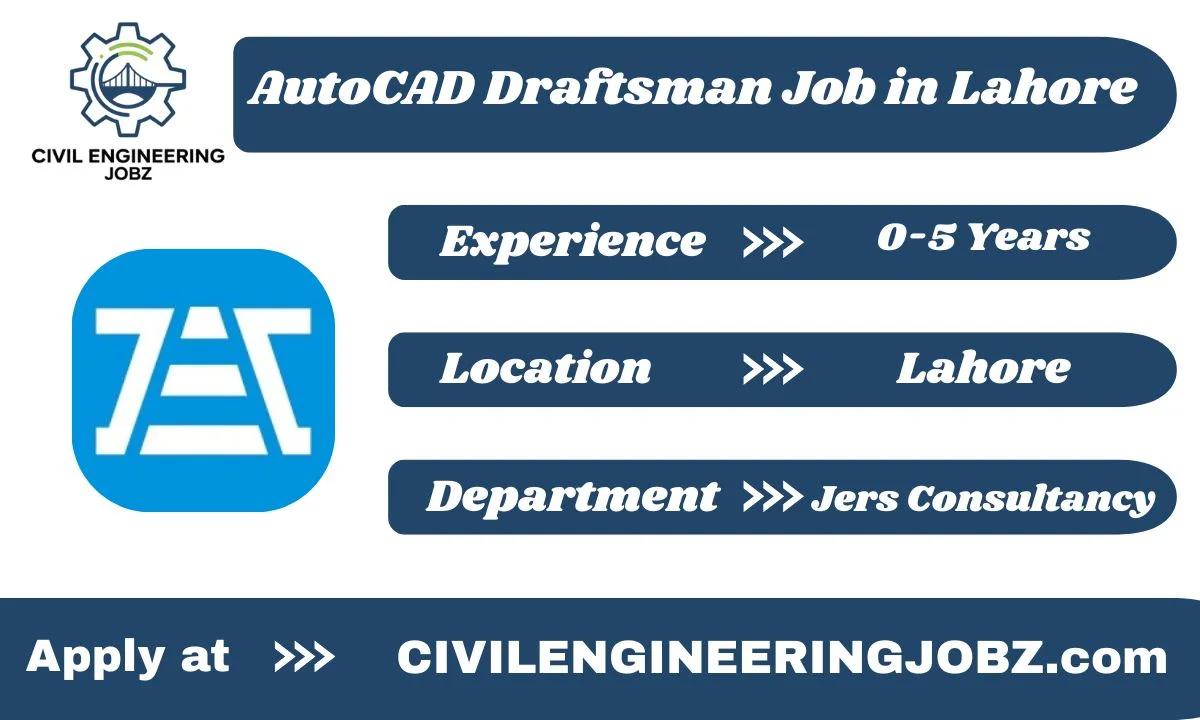 AutoCAD Draftsman Job in Lahore