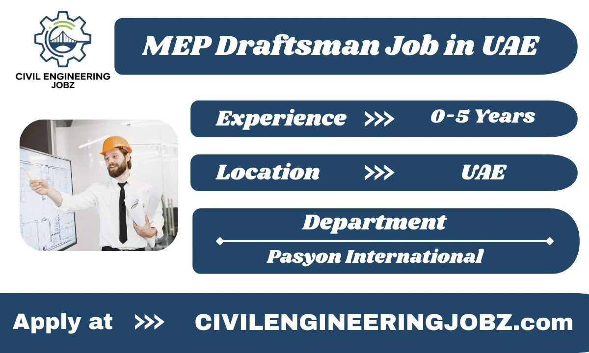 MEP Draftsman Job in UAE