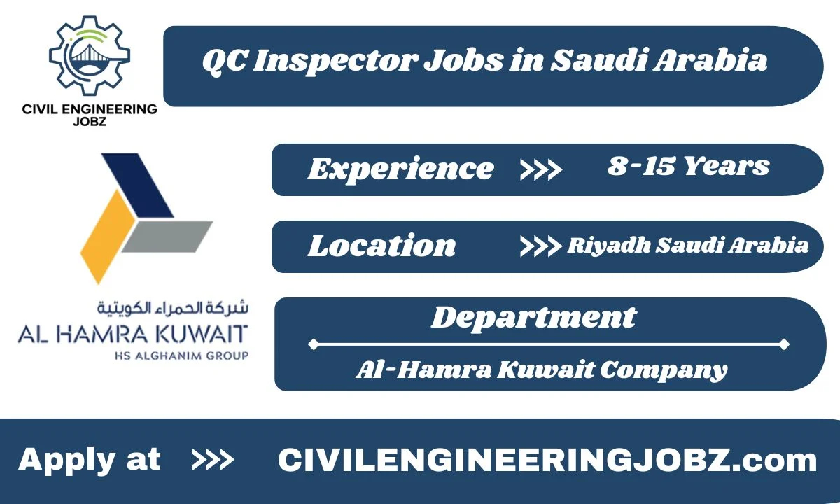 QC Inspector Jobs in Saudi Arabia