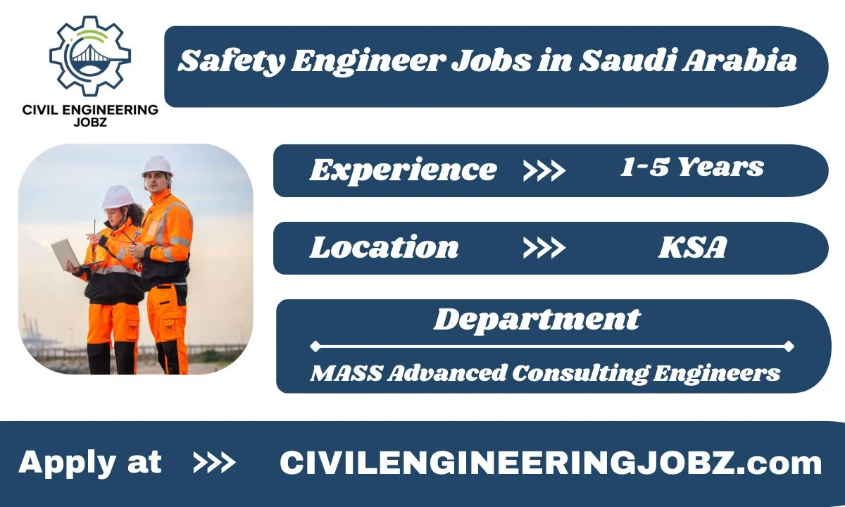Safety Engineer Jobs in Saudi Arabia