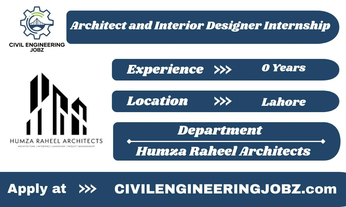 Architect and Interior Designer Internship