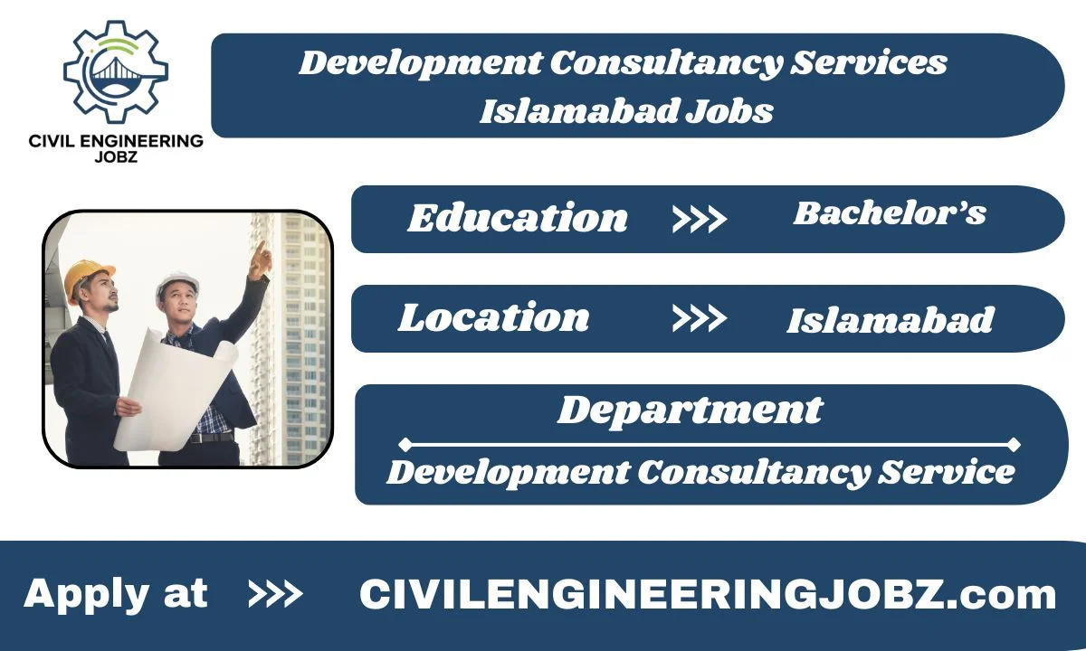 Development Consultancy Services Islamabad Jobs