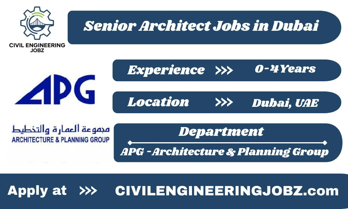 Senior Architect Jobs in Dubai
