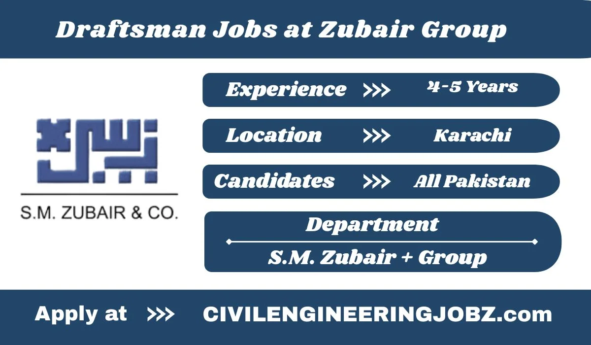 Draftsman Jobs at Zubair Group