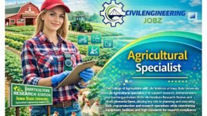 Agricultural Specialist Jobs Iowa 2026