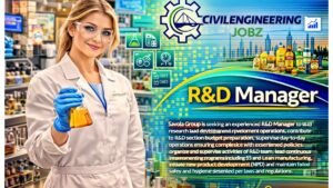 R&D Manager Jobs UAE 2026