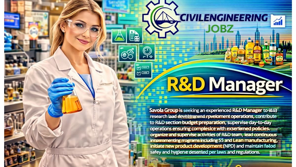 R&D Manager Jobs UAE 2026