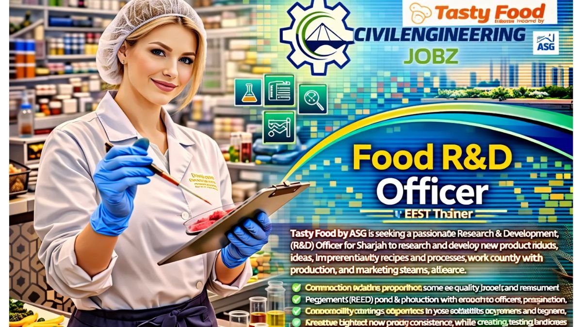 R&D Officer Jobs Sharjah 2026