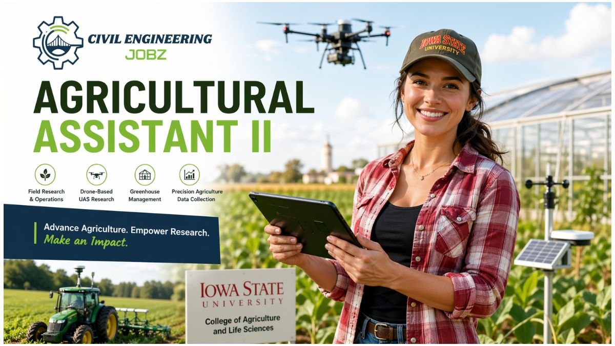 Agricultural Assistant Jobs Ames Iowa USA 2026