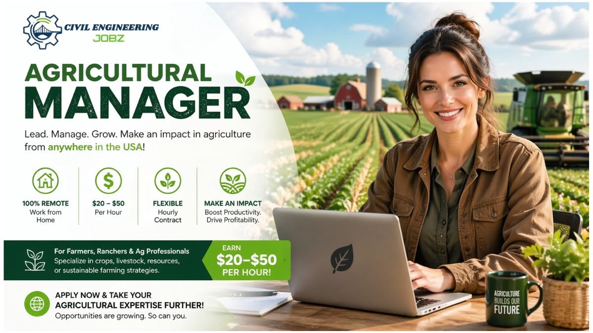 Agricultural Manager Jobs USA 2026 