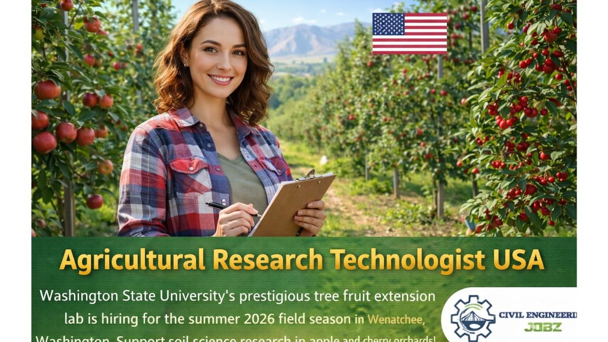 Agricultural Research Technologist USA Jobs 2026