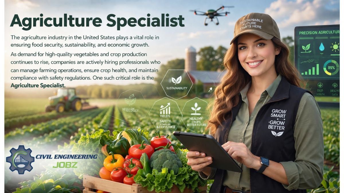 Agriculture Specialist Job in Tennessee USA