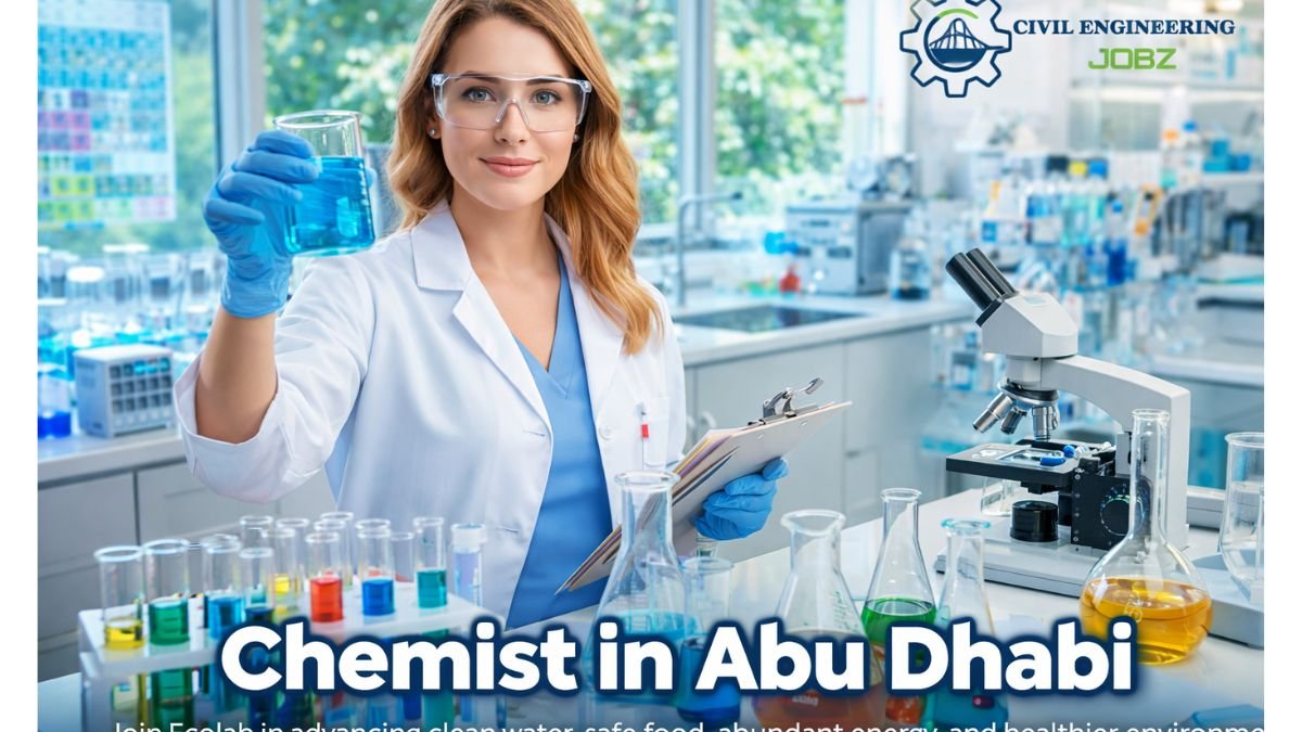 Chemist Jobs Abu Dhabi UAE 2026