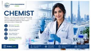Chemist Jobs Dubai UAE 2026