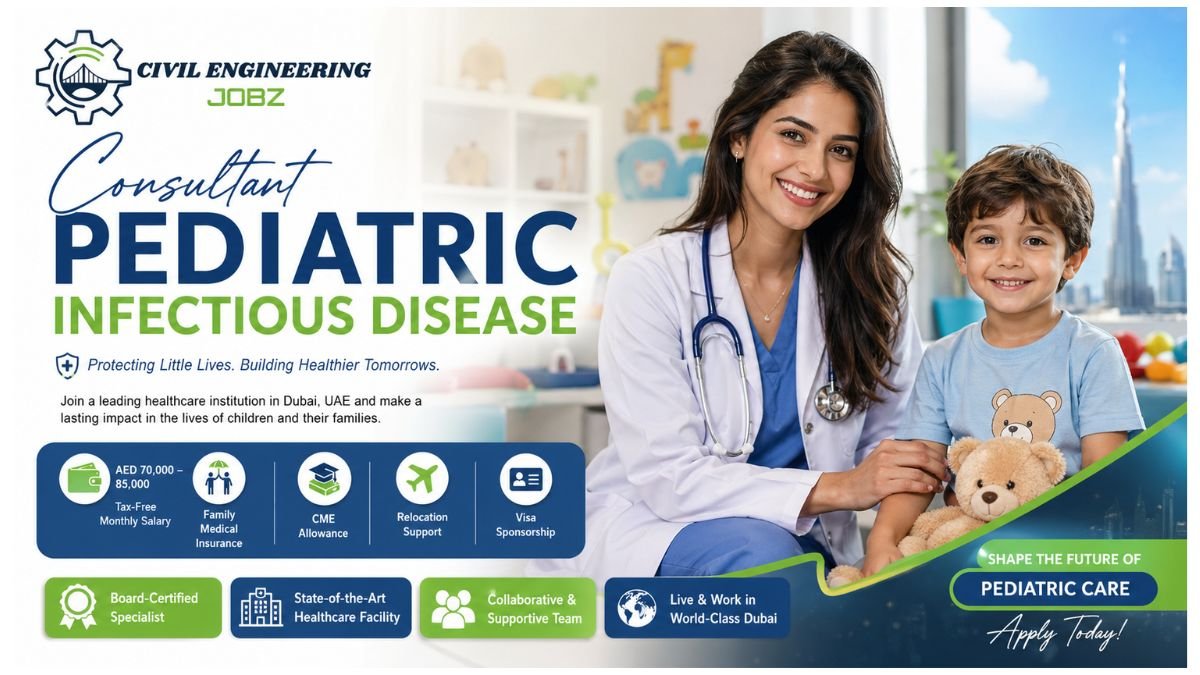 Consultant Pediatric Infectious Disease Jobs Dubai UAE 2026 