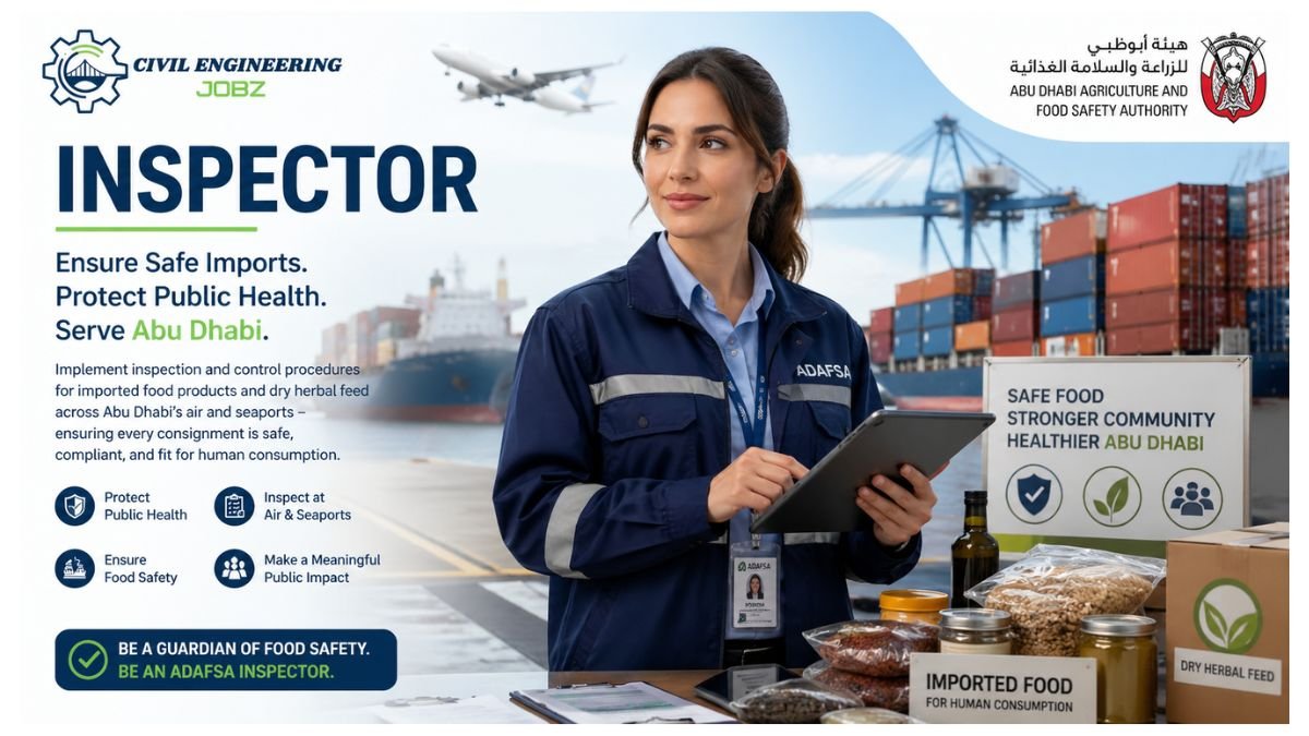 Inspector Jobs Abu Dhabi UAE 2026