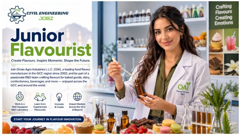 Flavour Engineering Junior Flavourist Jobs Oman 2026