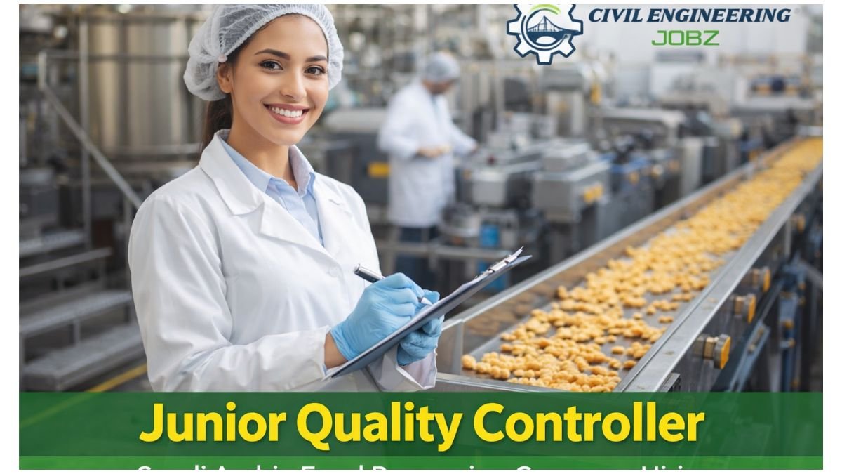Junior Quality Controller Jobs Saudi Arabia 2026