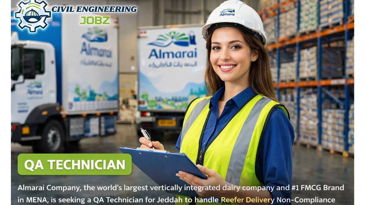 QA Technician Jobs Jeddah 2026