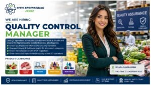 Quality Control Manager Jobs Riyadh Saudi Arabia 2026