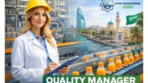 Quality Manager Jobs Jeddah Saudi Arabia 2026 