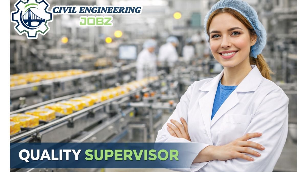 Quality Supervisor Jobs Jeddah Saudi Arabia 2026