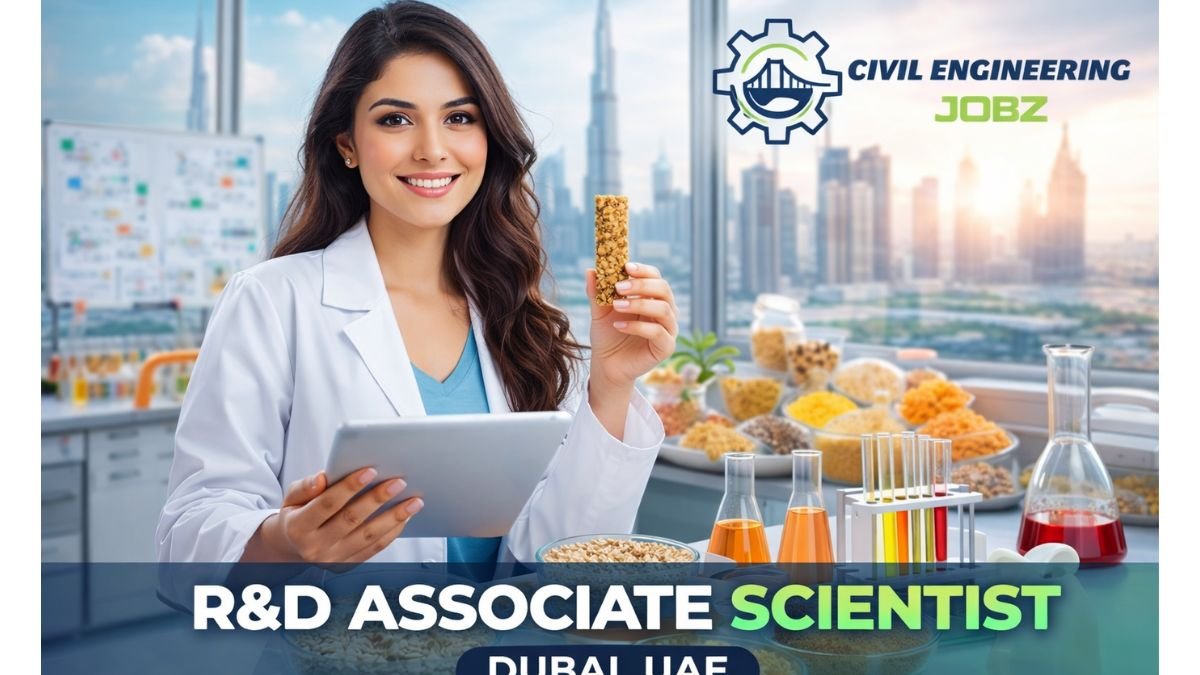 R&D Associate Scientist Jobs Dubai UAE 2026 