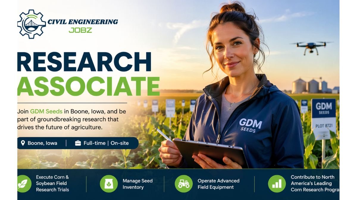 Research Associate Jobs Boone Iowa 2026
