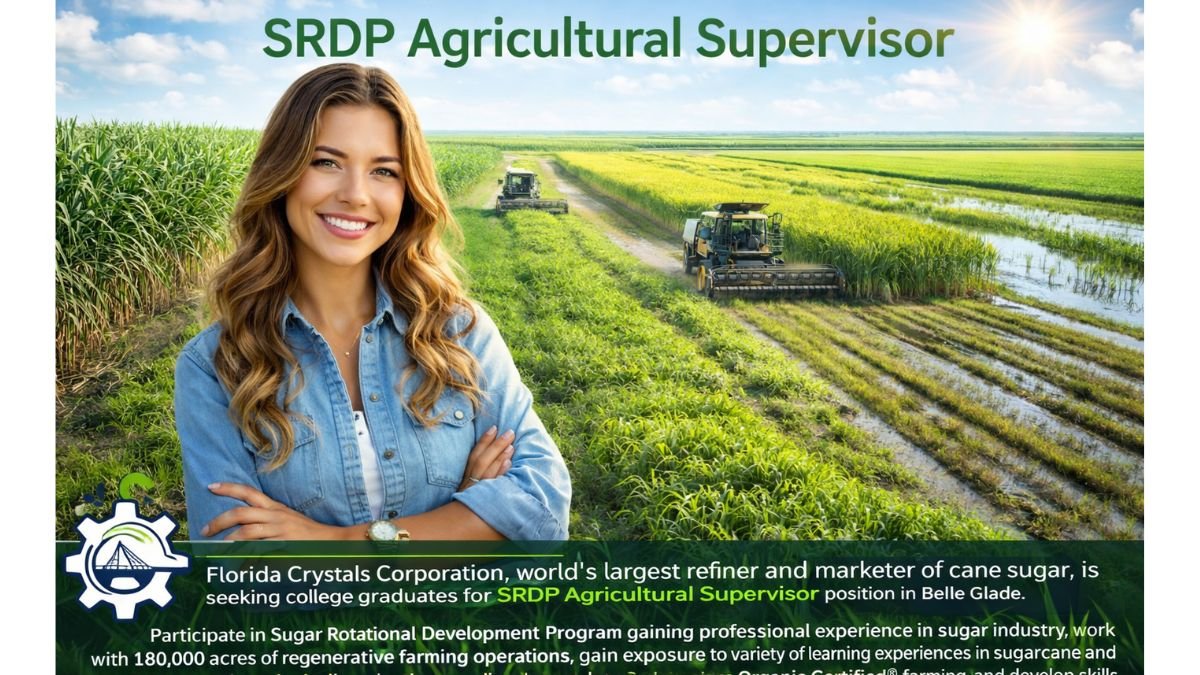 SRDP Agricultural Supervisor Jobs Florida 2026
