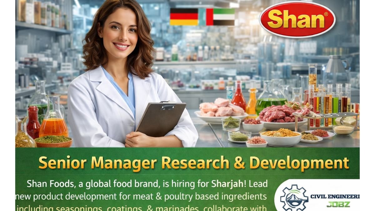 Senior Manager Research & Development Jobs UAE 2026 