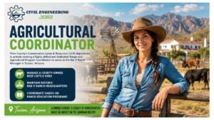 Agricultural Coordinator Jobs Tucson AZ 2026