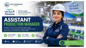 Assistant Production Manager Jobs Riyadh Saudi Arabia 2026