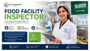 Food Facility Inspector Jobs Saudi Arabia 2026