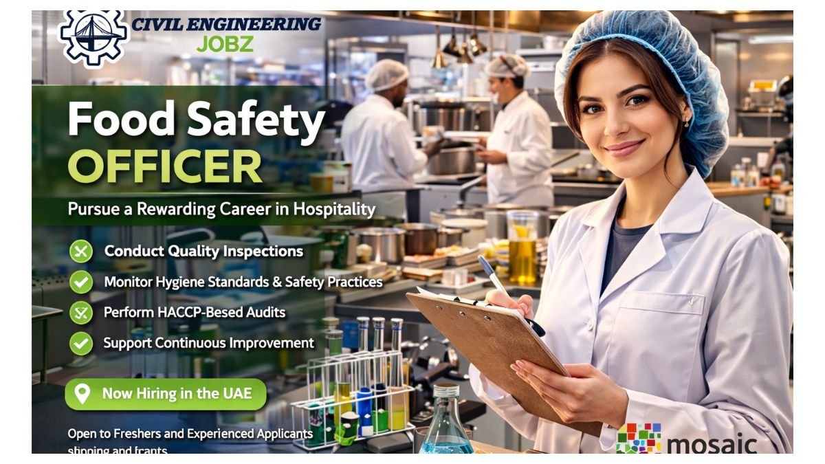 Food Safety Officer Jobs UAE 2026