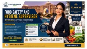 Food Safety and Hygiene Supervisor Jobs Dubai UAE 2026