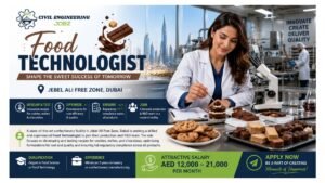 Food Technologist Jobs Dubai UAE 2026